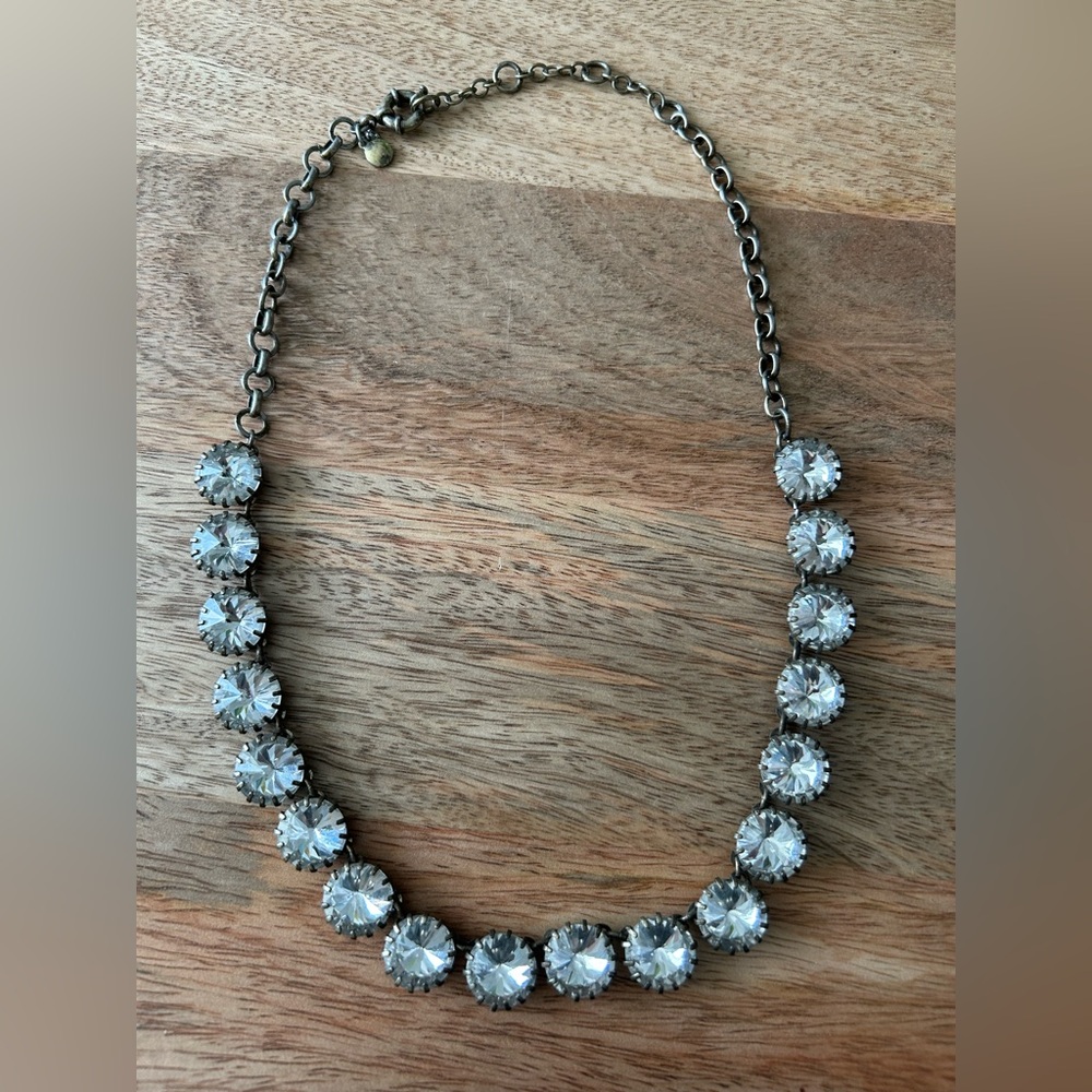 J. Crew Brûlée Crystal Necklace